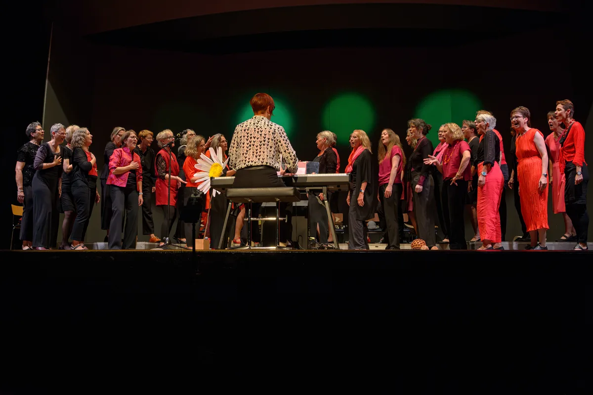 Aufnahmen des Chorkonzerts von Absatz und Gloria im September 2025.